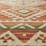 Hand Tufted Wool Accent Rug 2x2 Feet | Artistic Mini Area Carpet for Entryway, Reading Nook & Compact Home Decor