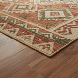 Hand Tufted Wool Accent Rug 2x2 Feet | Artistic Mini Area Carpet for Entryway, Reading Nook & Compact Home Decor