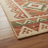 Hand Tufted Wool Accent Rug 2x2 Feet | Artistic Mini Area Carpet for Entryway, Reading Nook & Compact Home Decor