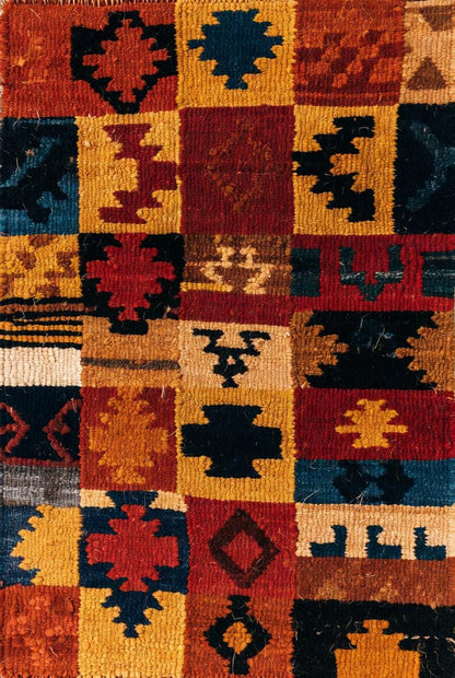 Handwoven Kilim Patchwork Rug, Southwestern Tribal Style Carpet for Home  Decor, Persian Luxury Rug